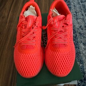 Lacoste women’s Bright Coral Athletic Sneakers - Unbranded